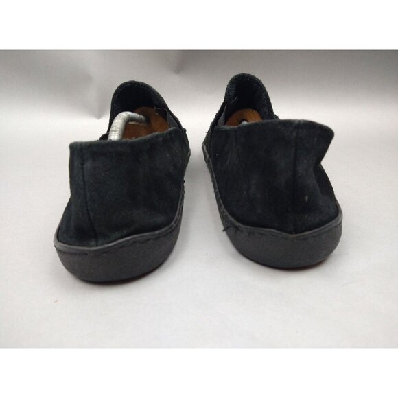 Isotoner Men’s Slippers Size 13-14 Black Memory Foam Moccasin House Shoes - Picture 4 of 11